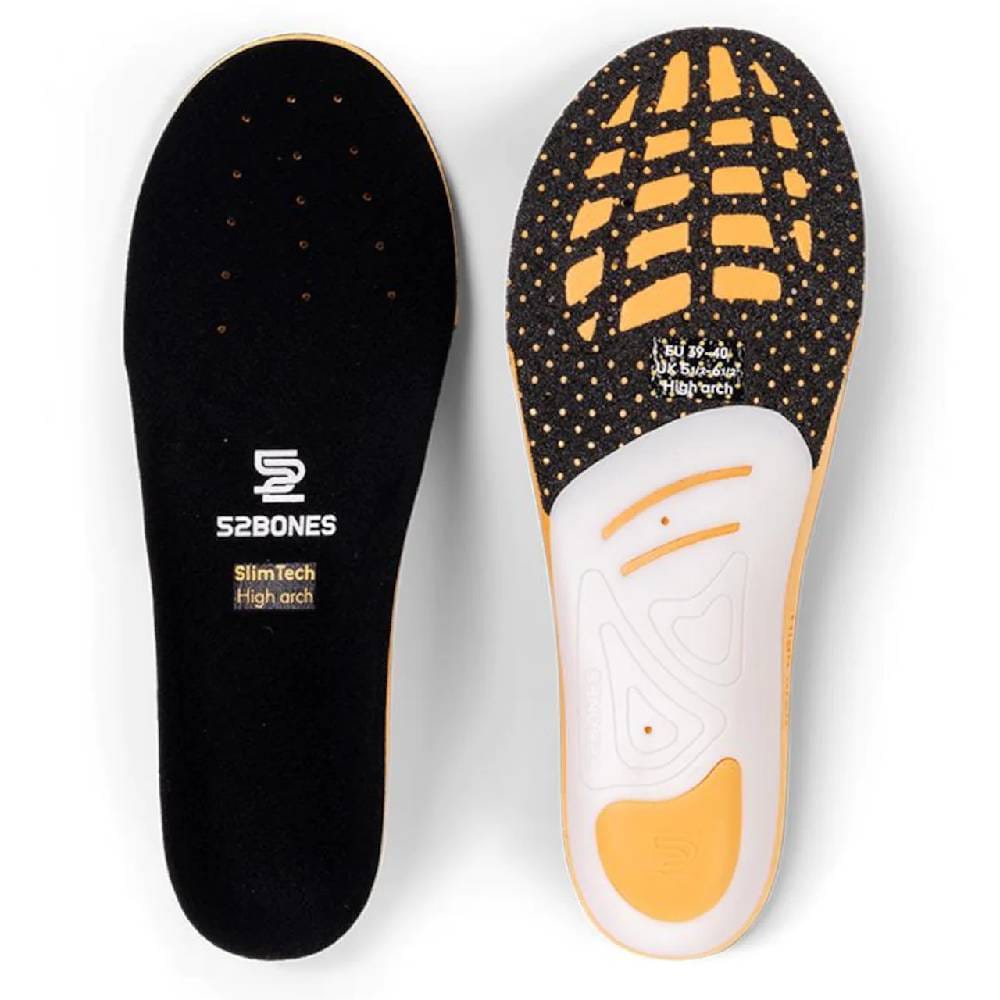 52BONES Slimtech High Sport Högt Fotvalv