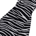 Minfot Tukisukat Bambu Zebra Mustat 1-pakkaus