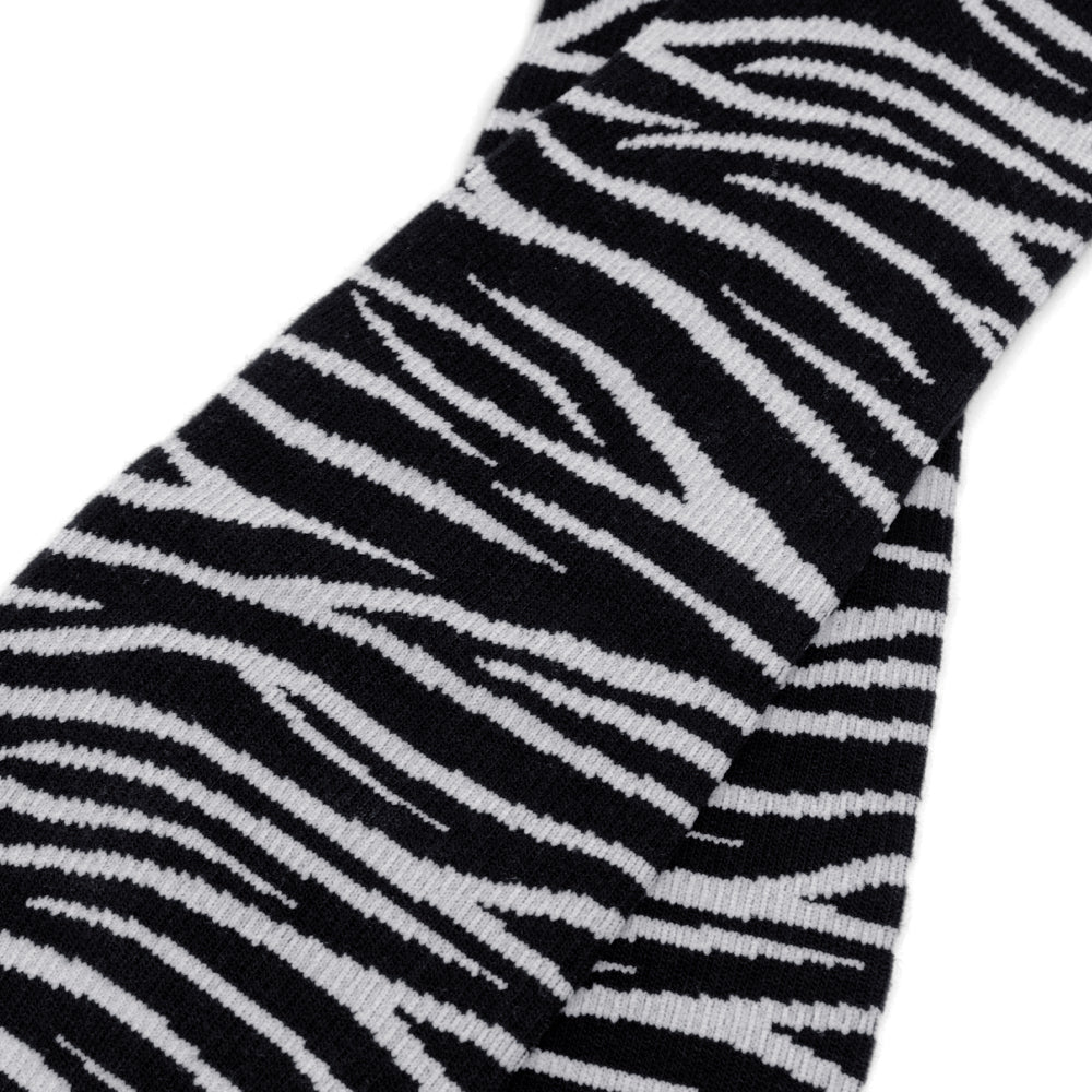 Minfot Tukisukat Bambu Zebra Mustat 1-pakkaus