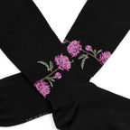 Minfot Flawless Tukisukat Leveät Bambu Peony Musta 1-pakkaus