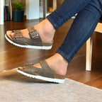 Scholl Moldava Sandaler Dam Oliv