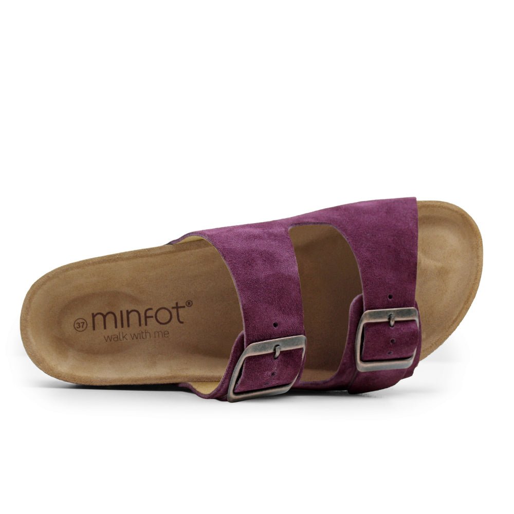 Minfot Moa Sandaler Dam Bio Mocka Bordeaux