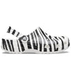 Crocs Classic Clog Animal Print White Zebra