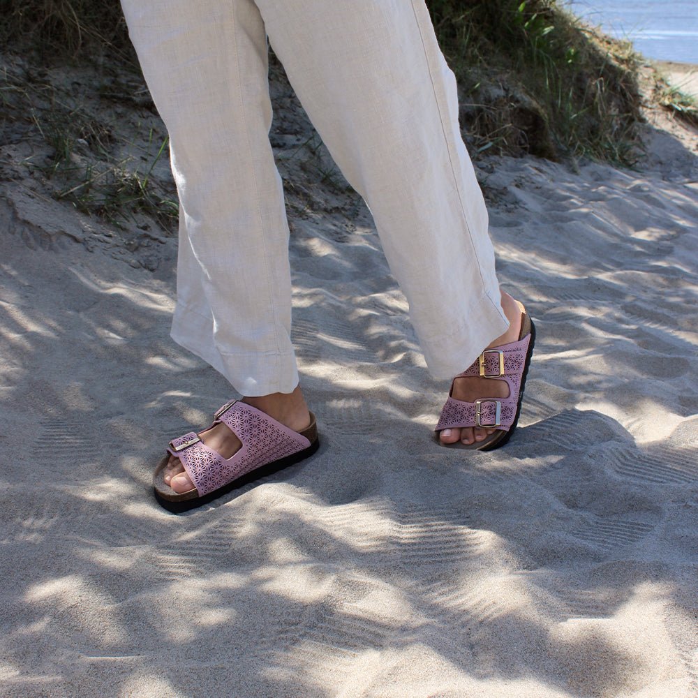 Minfot Daisy Sandaler Dam Mocka Rosa