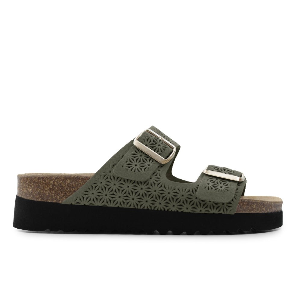 Minfot Daisy Sandaler Dam Mocka Grön