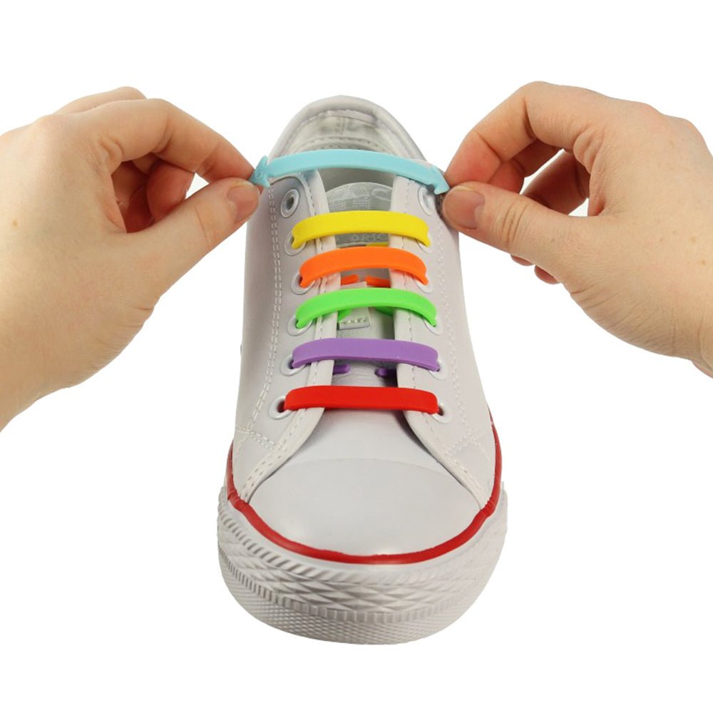 Easy Lace Elastiska Skosnören Rainbow