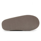 Minfot Fårskinnstofflor Slip-on Duved med sula Sand