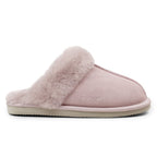 Minfot Lampaannahkatossut Slip on Duved pohjalla Rose