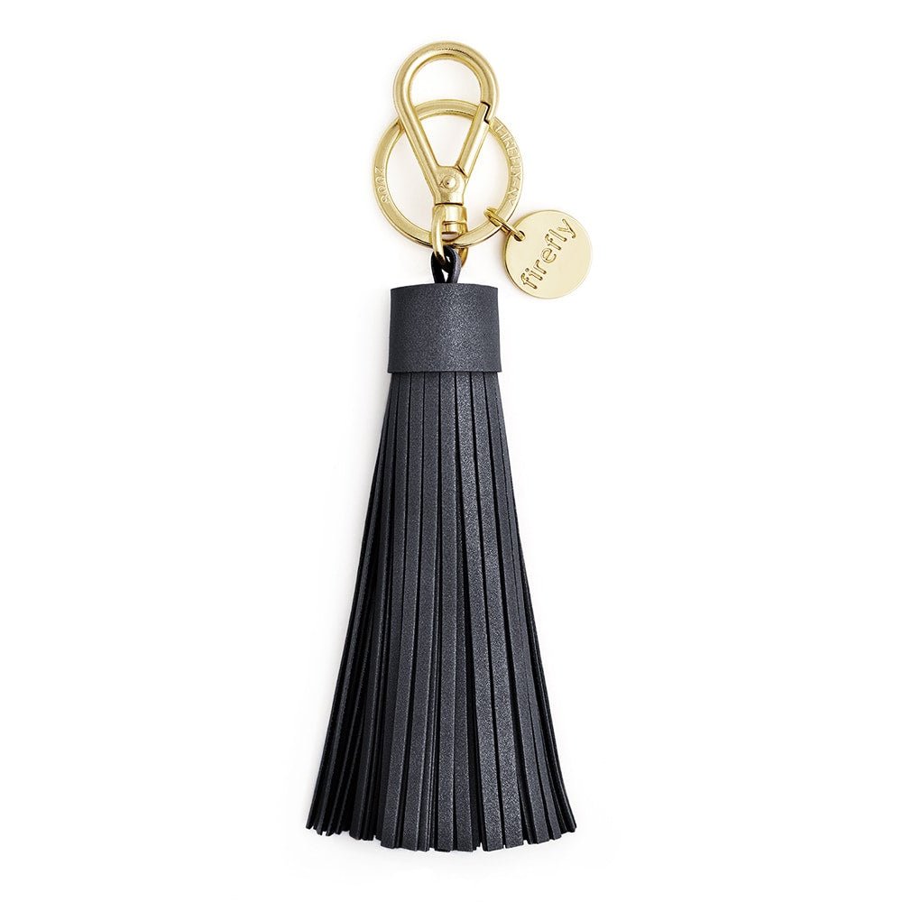 Firefly Reflex Soft Tassel Reflector Dark Denim Gold