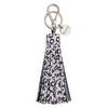Firefly Reflex Soft Tassel Reflector Leopard Print Lilac