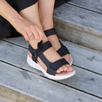 Minfot Cloudlite Joy Sandaler Dam Svart