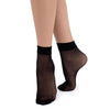 Giulia Easy Nylonstrumpor Ankel 40 den Svart 2-pack