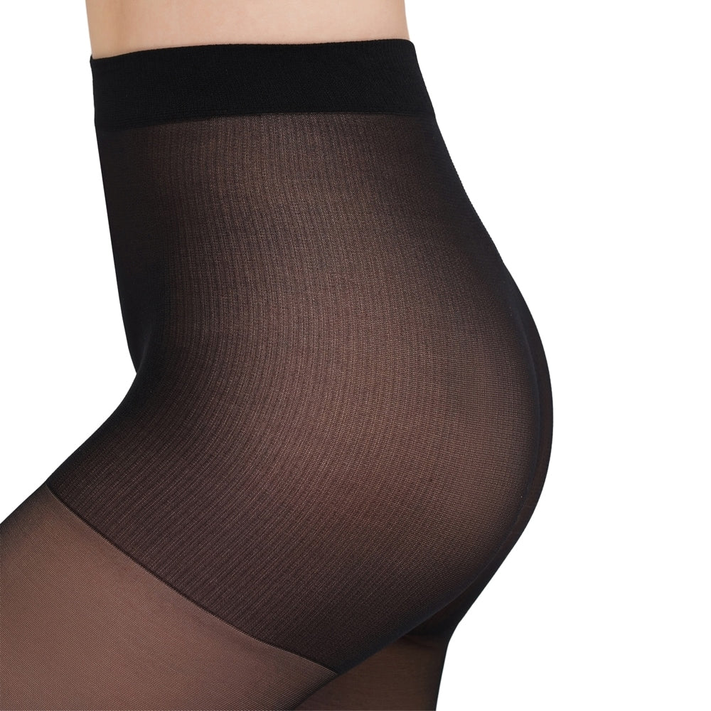 Giulia Relax Nylonstrumpbyxor 50 den Svart