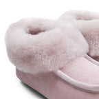 Minfot Fårskinnstofflor Hemse med sula Rose
