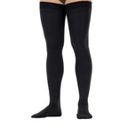Jobst Kompressionsstrumpor Herr Klass 2 Lårhöga Svart 1-pack