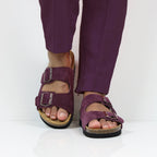 Minfot Moa Sandaler Dam Bio Mocka Bordeaux