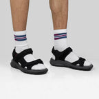 Minfot Karlshamn Sandaler Herr Svart