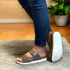 Scholl Moldava Sandaler Dam Oliv