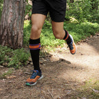Minfot Sport Puristussukat Lyocell Energy Musta 2-pakkaus