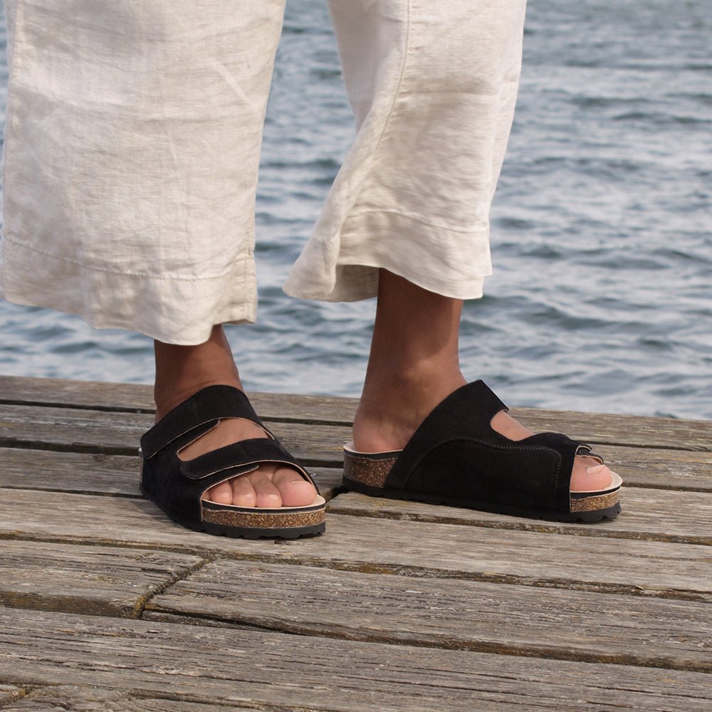 Minfot Hallux Valgus Sandaalit Naisten Primo Soft Musta
