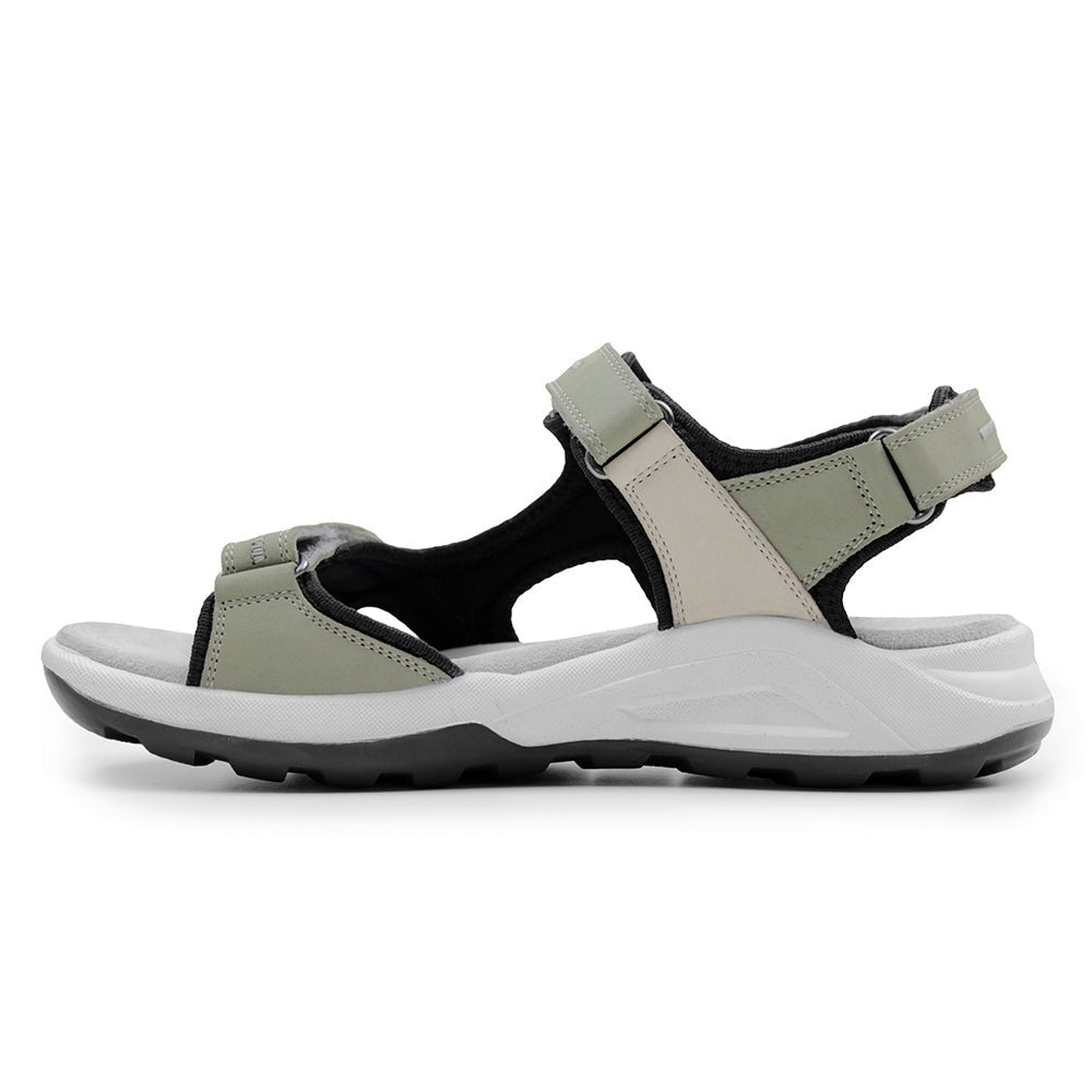 Minfot Nyhamn Sandaler Dam Green Beige