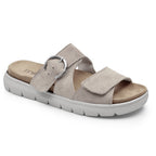 Minfot Abby Sandaler Dam Kardborre Taupe