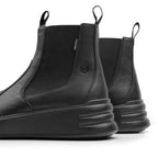 Minfot Ami Chelsea-bootsit Naisten Vettä Hylkivä TEX Nahka Musta