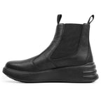 Minfot Ami Chelsea-bootsit Naisten Vettä Hylkivä TEX Nahka Musta
