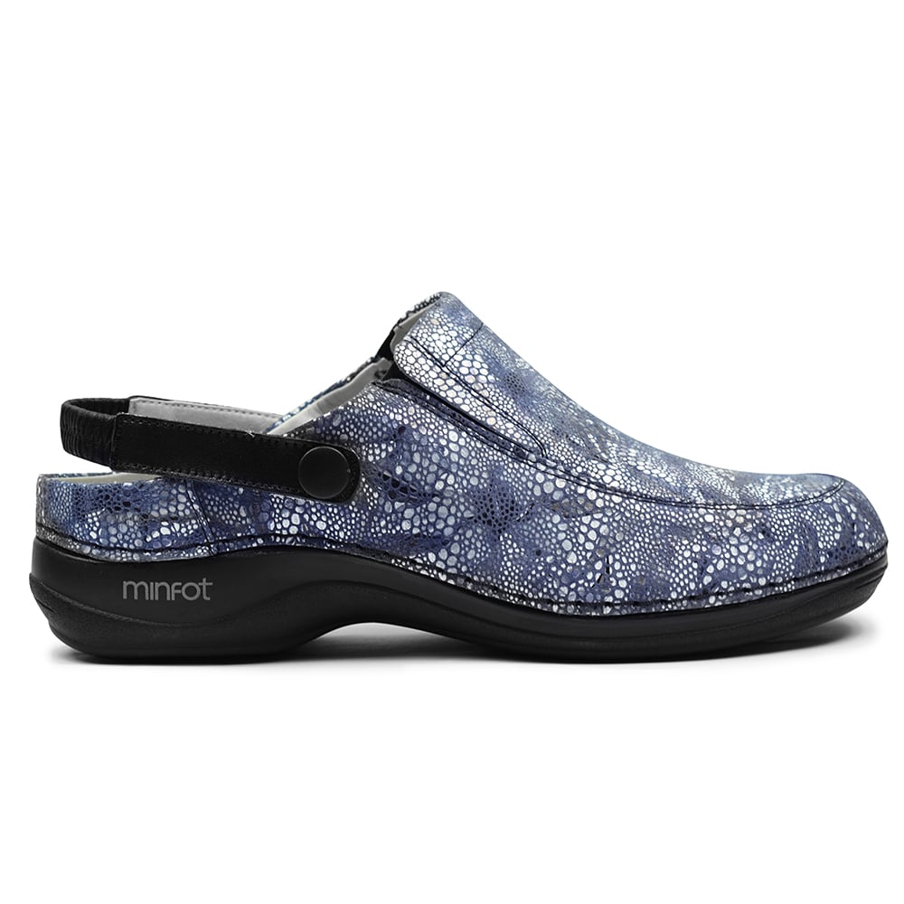 Minfot Arbetssko Mjuk Mosaik Svart