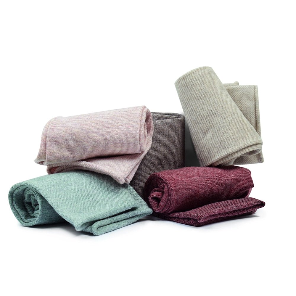 Minfot-Bomullsstrumpor-Sensitive-Meadow-5-pack