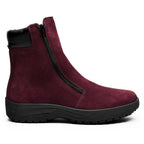 Minfot Dubbskor Boden Mocka Ull Bordeaux