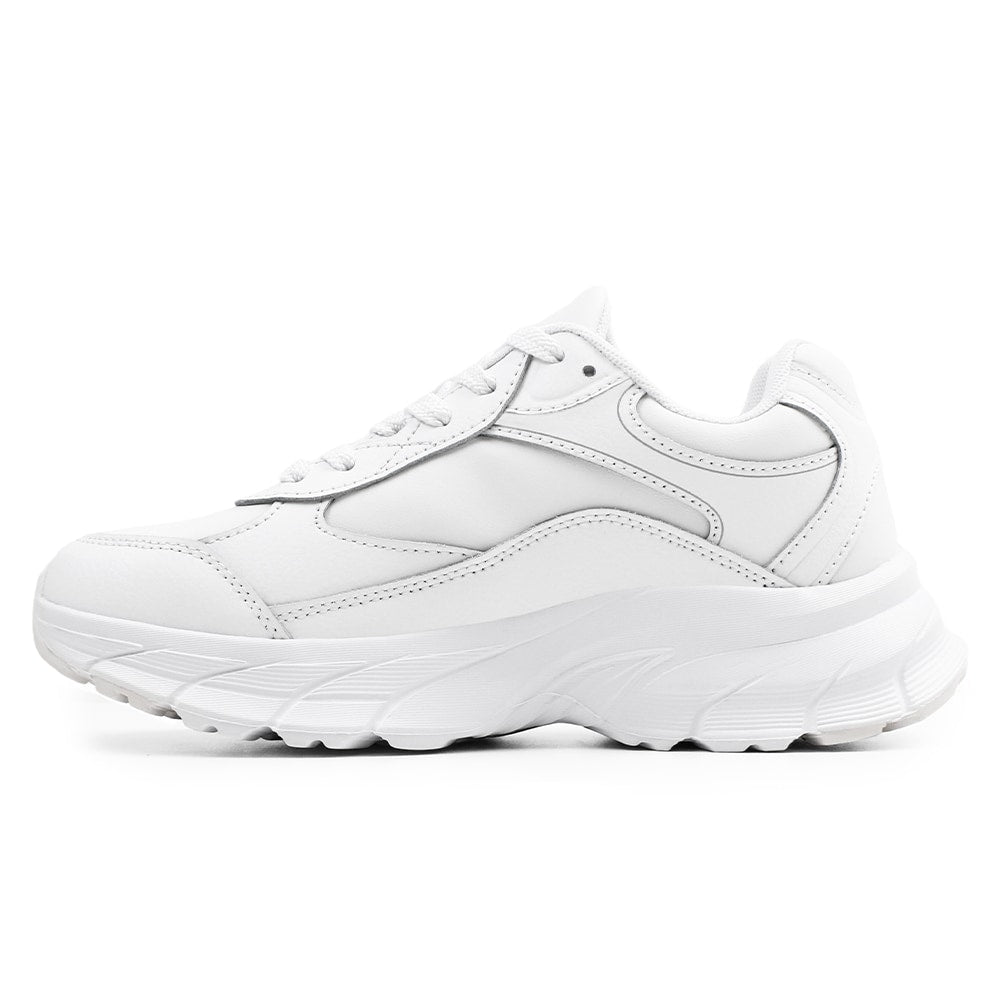 Minfot Sneaker Joy Dam Läder Vit