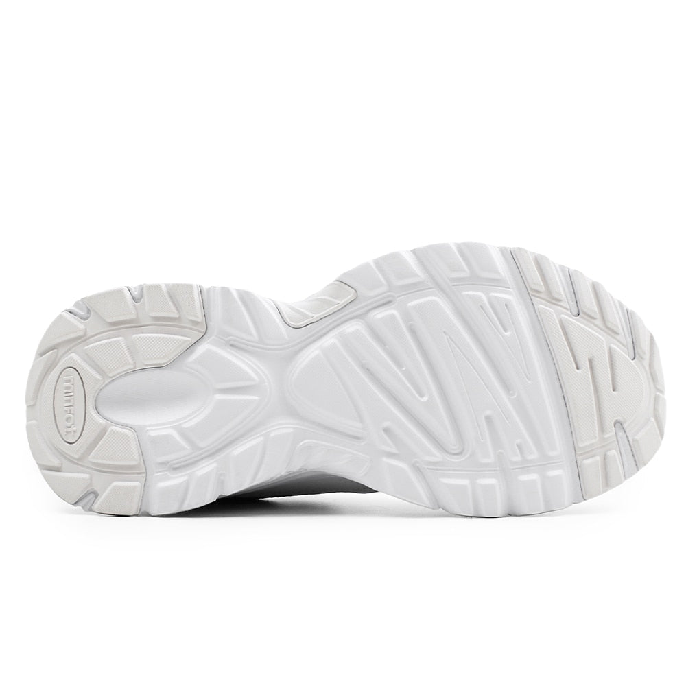 Minfot Sneaker Joy Dam Läder Vit