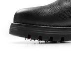 Minfot Cityspike Chelsea Liukuestekengät Zip Nahka Musta