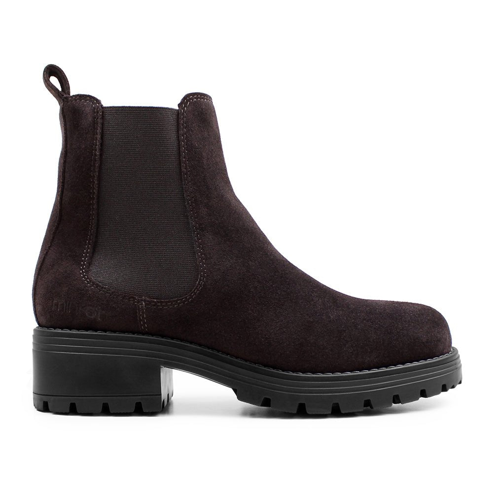 Minfot Cityspike Chelsea Broddskor Zip Mocka Brun