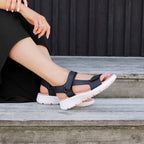 Minfot Cloudlite Joy Sandaler Dam Svart