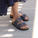 Minfot Moa Sandaler Dam Bio Mocka Navy