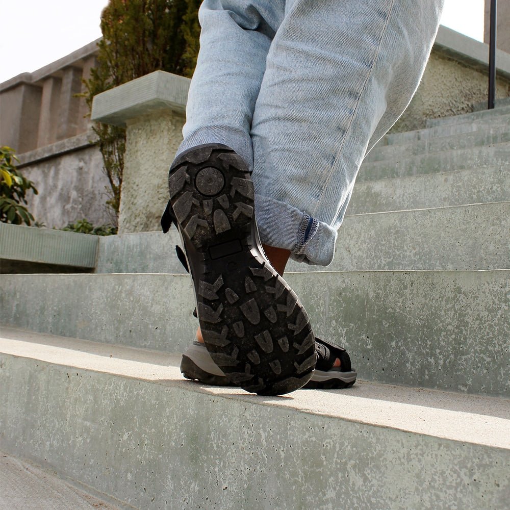 Minfot Sandhamn Sandaler Dam Nubuck Black