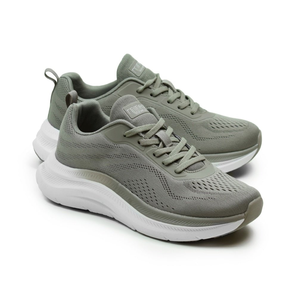 Minfot Enjoy Tennarit Unisex Khaki Vihreä