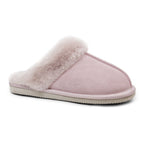Minfot Lampaannahkatossut Slip on Duved pohjalla Rose