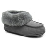 Minfot Fårskinnstofflor Hemse med sula Grafit Grå