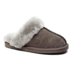 Minfot Lampaannahkatossut Slip on Duved pohjalla Stone