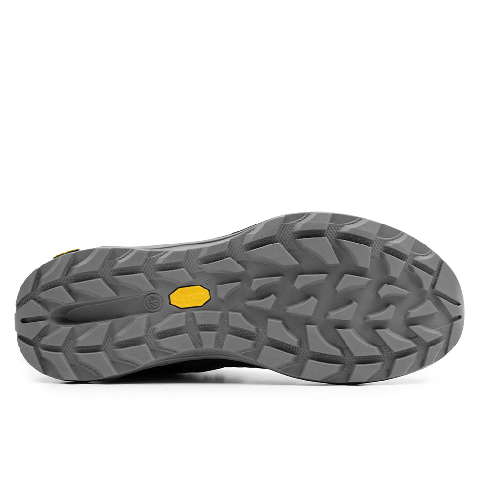 Minfot Granit Mid Kängor Unisex Vattenavvisande TEX Nubuck Svart