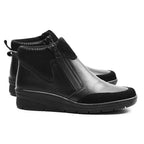 Minfot Hilma Boots med Dragkedja TEX-membran Svart