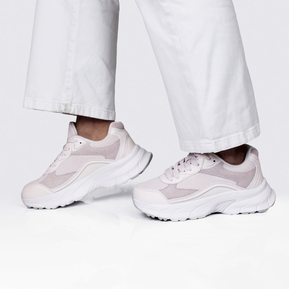 Minfot Sneaker Joy Dam Mesh Mocka Rosa