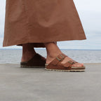 Minfot Kayo Sandaler Dam Läder Primo Soft Ljusbrun