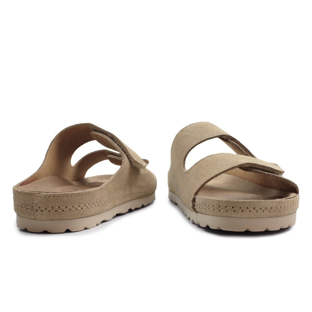 Minfot Luma Sandaler Kardborre Mocka Sand