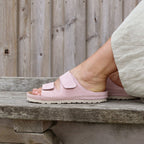 Minfot Luma Sandaler Kardborre Mocka Rosa