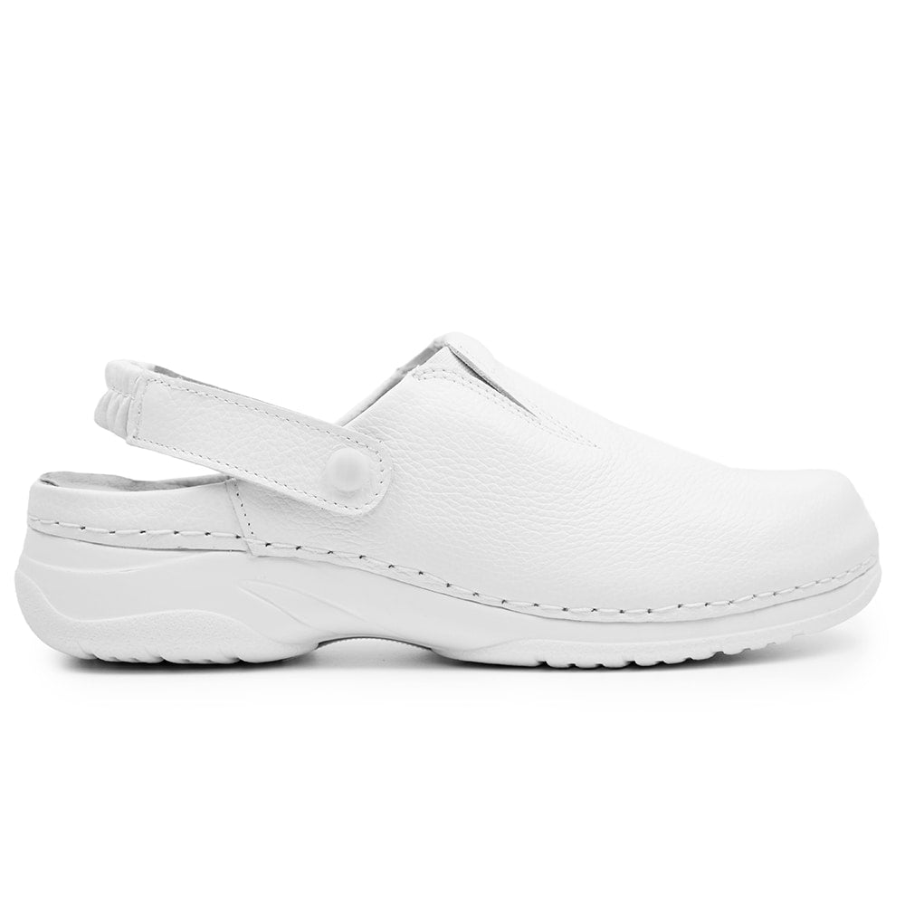 Minfot Arbetsskor Mjuk Toffel Vit