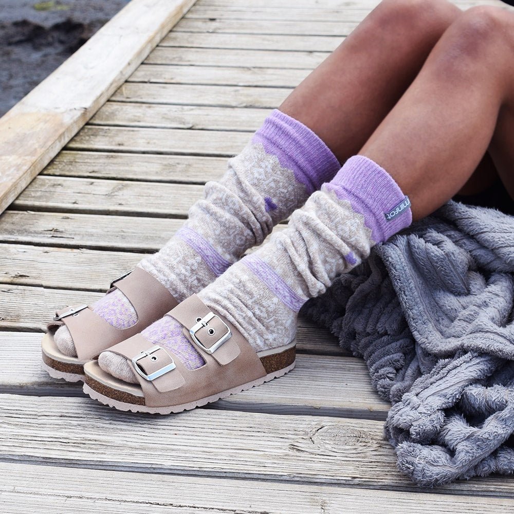 Minfot Sandaler Primo Soft Ayo Läder Stone